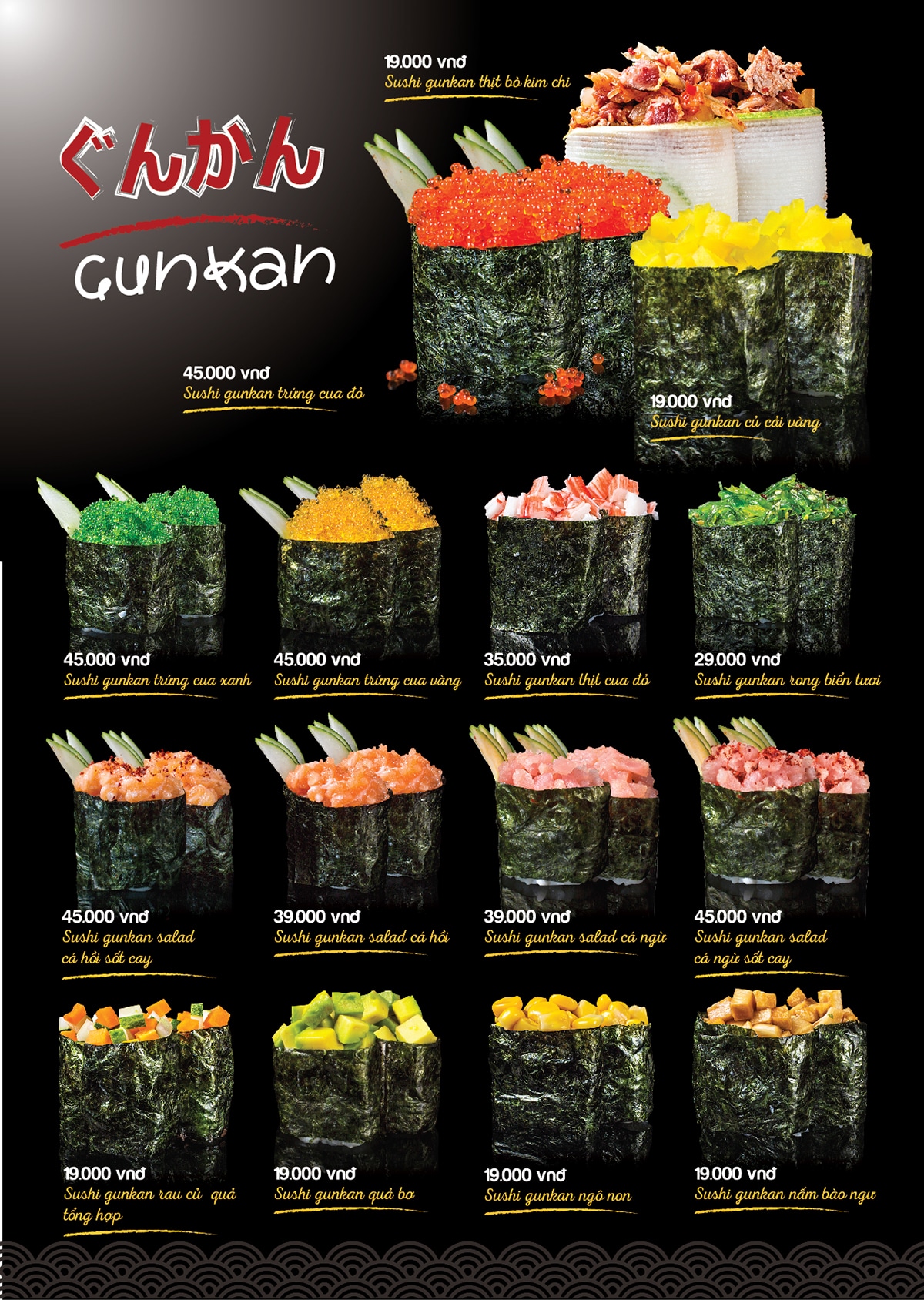 Thiết kế menu nhà hàng Nhật 12 menu nha hang nhat ban 09