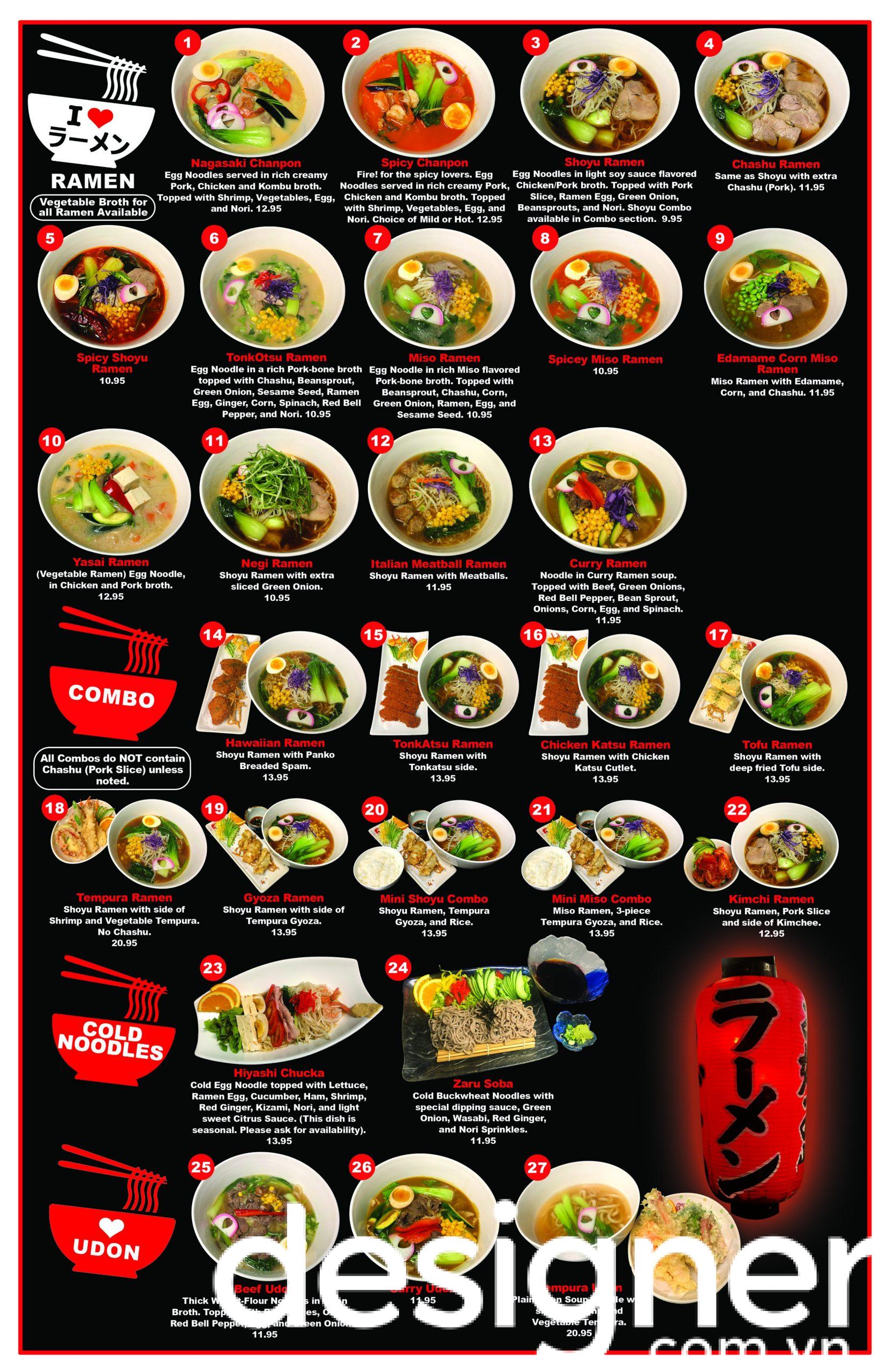 Thiết kế menu nhà hàng Nhật 8 menu ramen nhat an tuong scaled